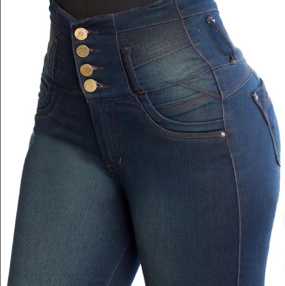 Tissini Colombian butt lift jeans size 1 - Picture 9 of 10